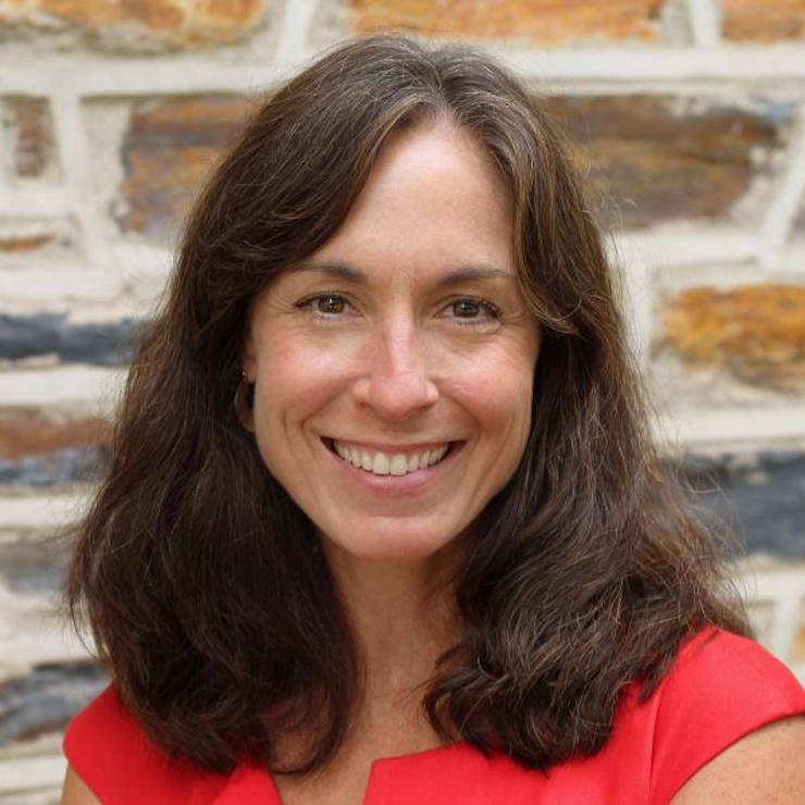 Sue Mathias, communications consultant for the Pratt School of Engineering. Photo courtesy of Sue Mathias.