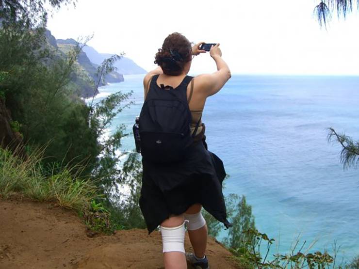 After sustaining injuries during a hiking accident, Ford Library Circulation Manager Amy Brennan gained a new appreciation for Duke's health insurance benefits.