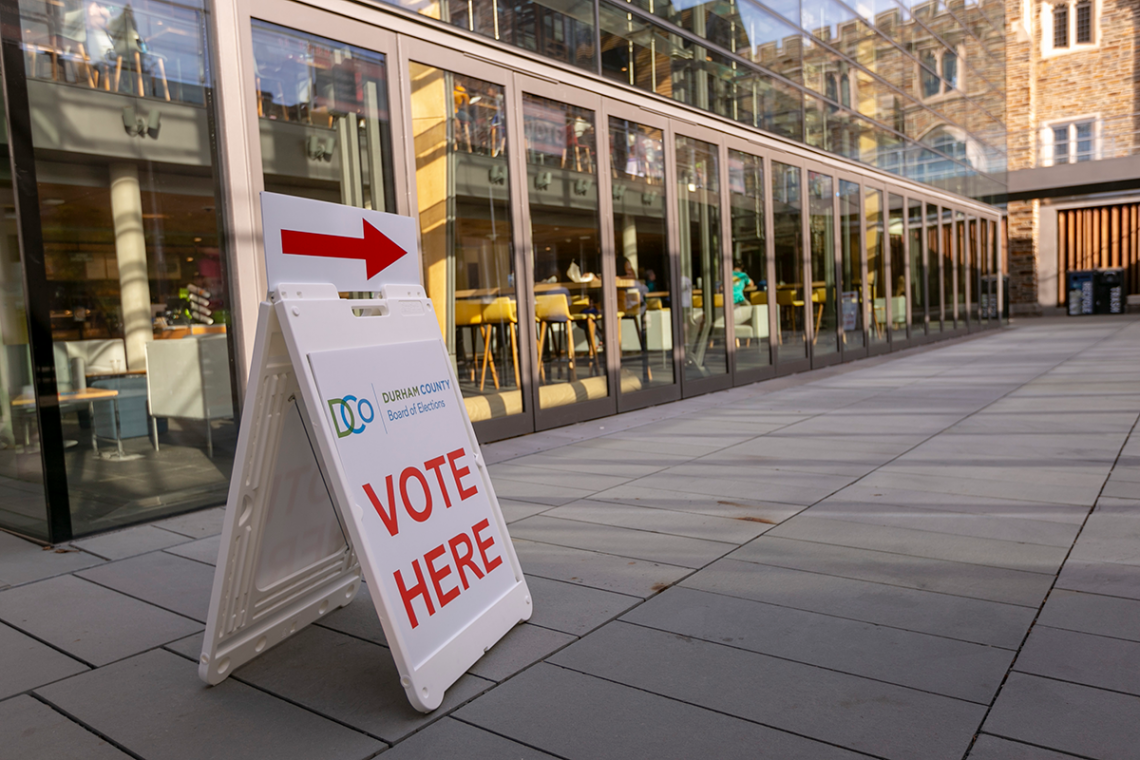 Early voting begins Thursday, Feb. 13, in the Brodhead Center on West Campus.