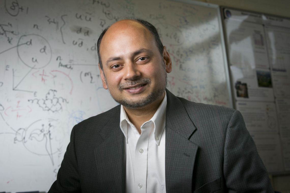 Ashutosh Kotwal is the Fritz London Distinguished Professor of Physics at Duke University. For the last 10 years, he has been leading a worldwide effort to zero in on the mass of one of the tiniest building blocks of the universe.