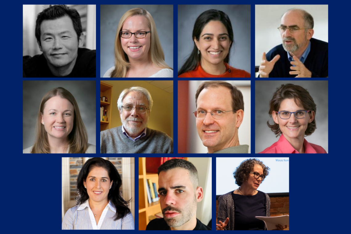 portraits of the 2020 trinity. college award winners