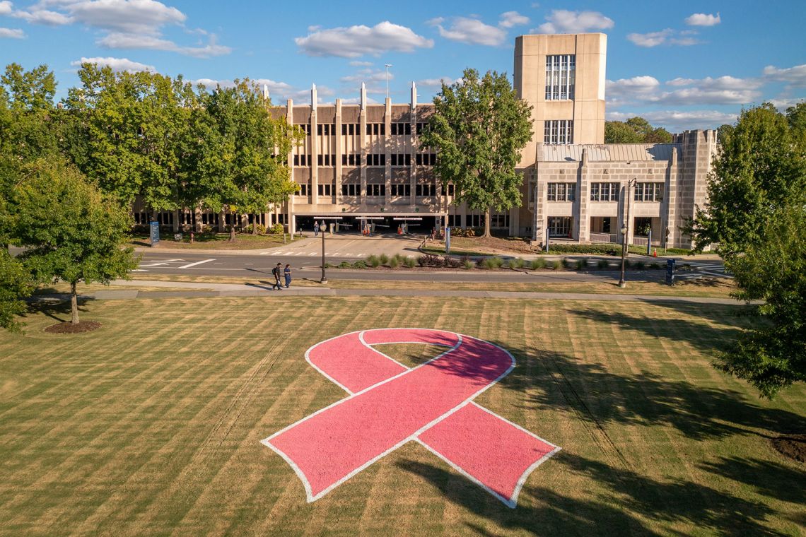 pink ribbon for breast cancer