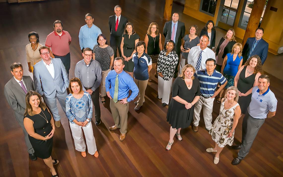 Twenty-six Duke staff members graduated from the Duke Leadership Academy in December.