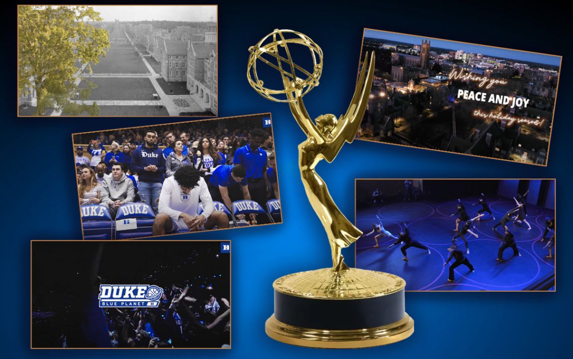 Scenes from Emmy-nominated videos.