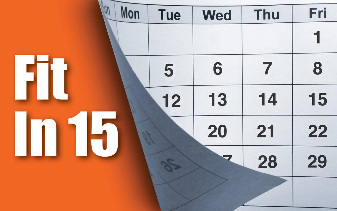 Duke LIVE FOR LIFE's Fit in 15 program challenges participants to get 30 minutes of exercise on 15 days in May.