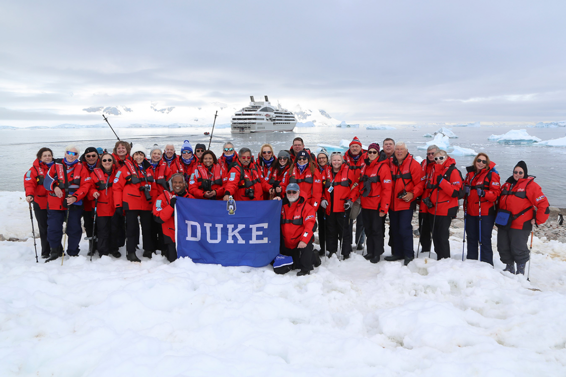 Duke Alumni group on an association tour.