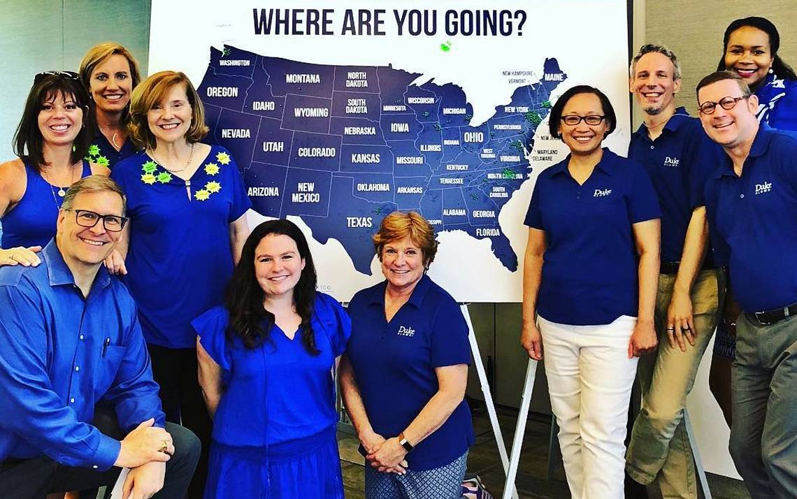 Employees in Duke Alumni Affairs.