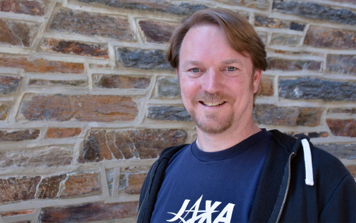 Through his work, Duke Professor Henry Pfister has provided helpful insights into the codes that are at the center of essential communications technology. Photo by Stephen Schramm.