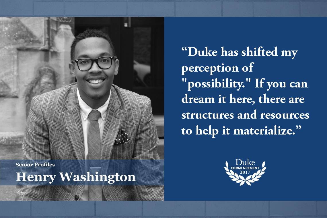 Henry Washington: Duke has shifted my perception of