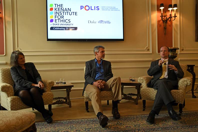 Leslie Winner, Fritz Mayer and John Hood explore how to have a dialogue in polarized times.