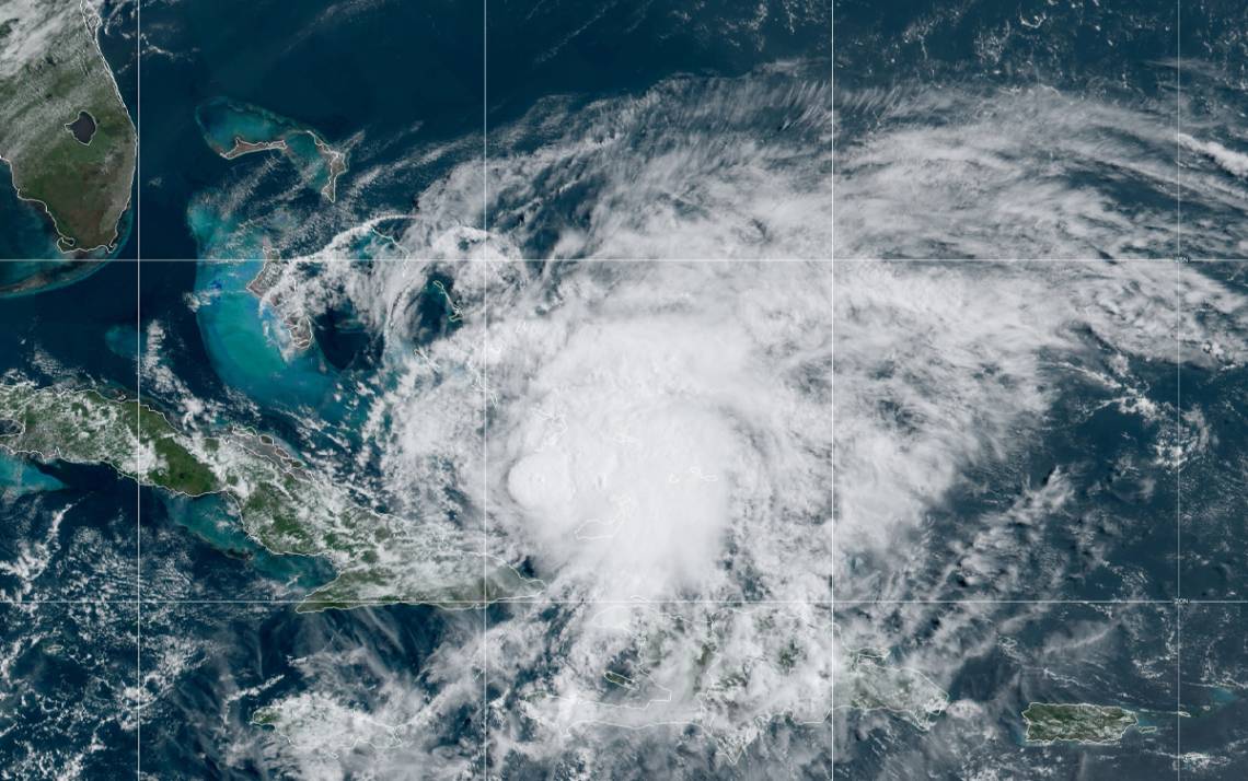 Hurricane Isaias, July 31, 2020. Image courtesy of NOAA.