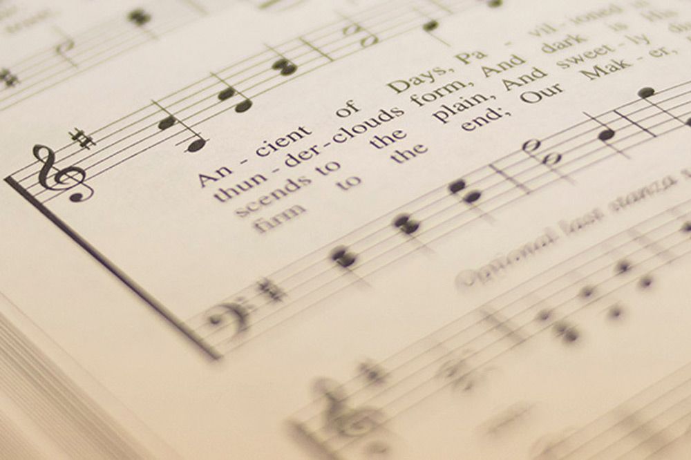 winning score in the Duke Chapel new hymn competition