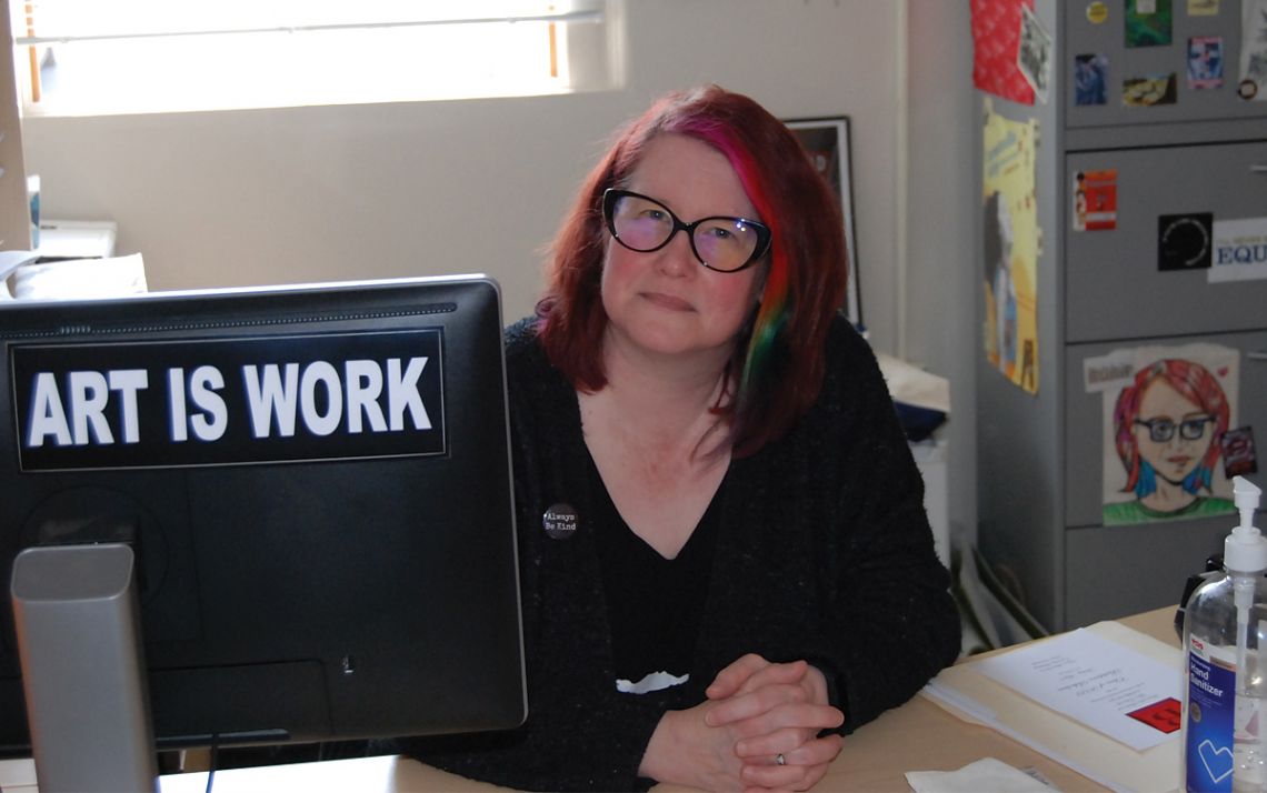 Jules Odendahl-James is the director of Academic Engagement for Arts & Humanities. Photo by Jack Frederick.