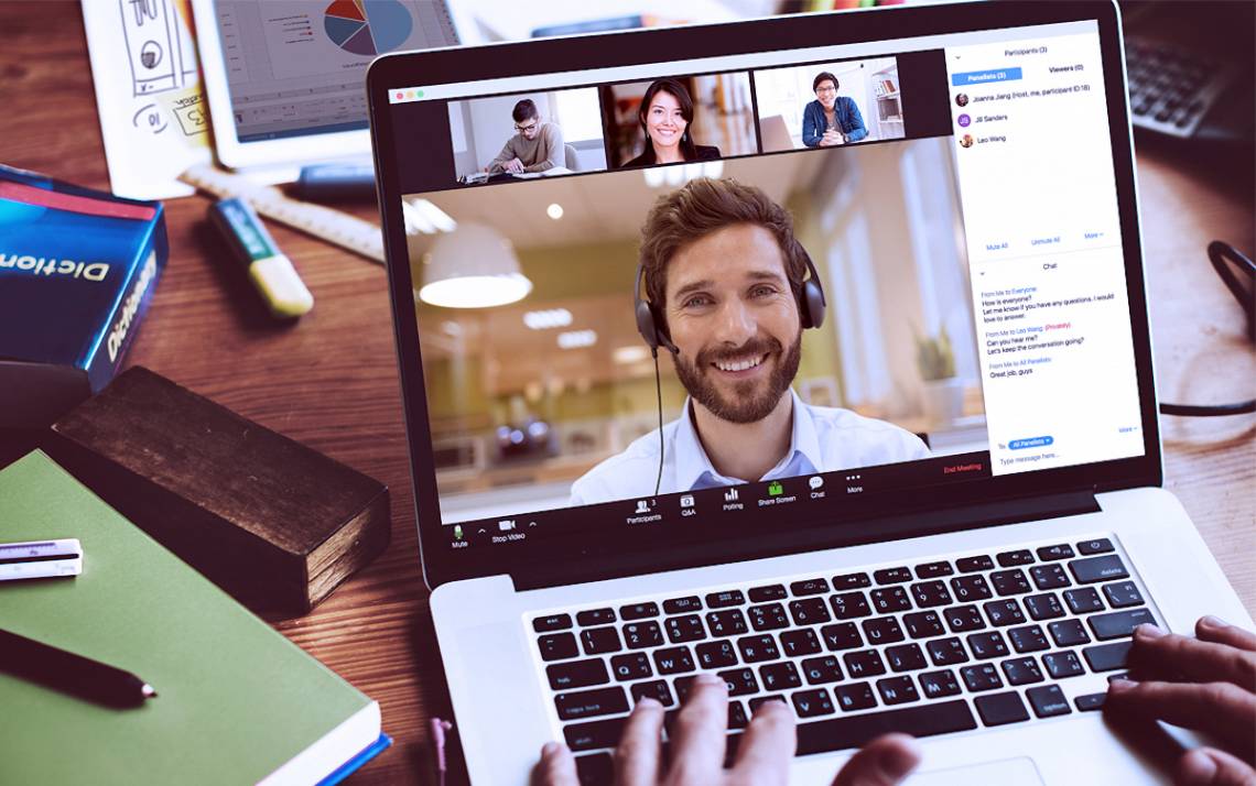 All Zoom meetings will need to have a passcode or waiting room. Photo courtesy of Zoom.
