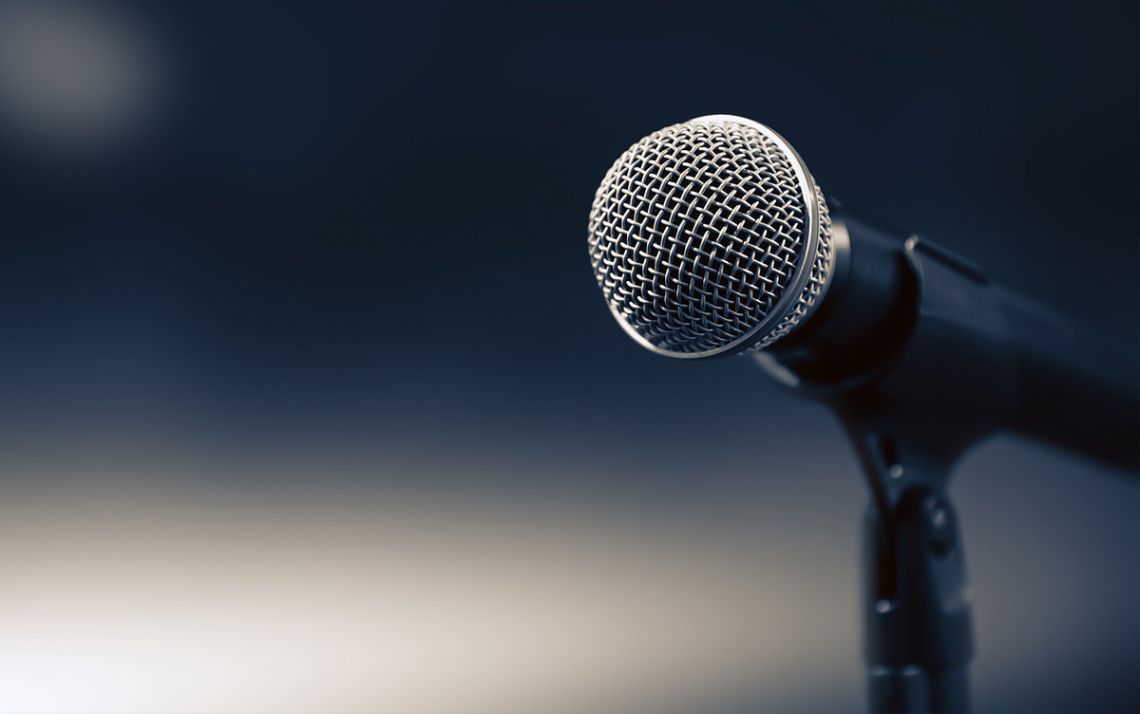 a microphone