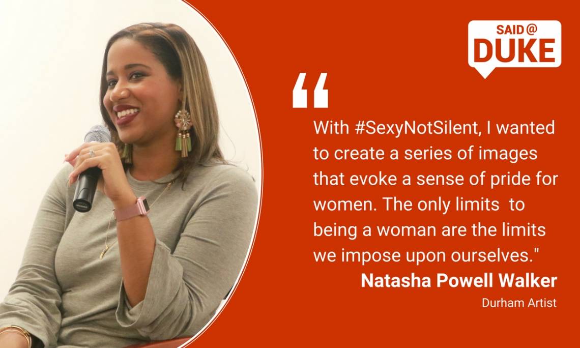 Natasha Walker: I wanted to create images that evoke a sense of pride in women.
