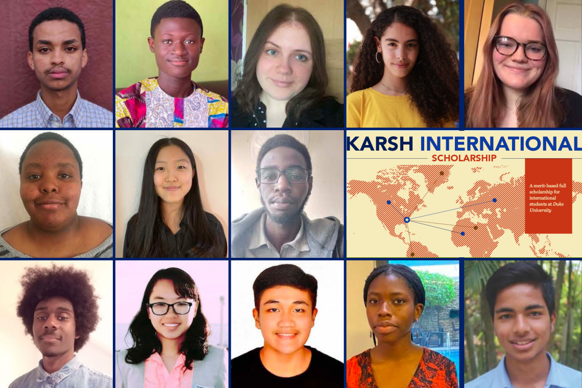 The Karsh International Scholars from the Class of 2025