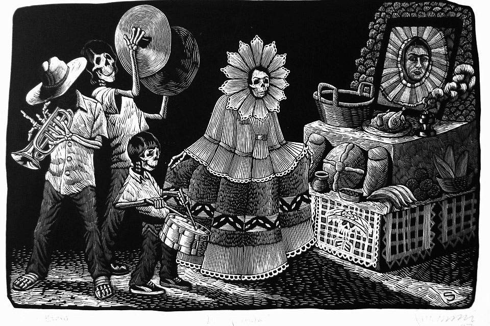 Mexican artist Sánchez Santamaría will begin a residency this week, teaching at Duke and local schools.
