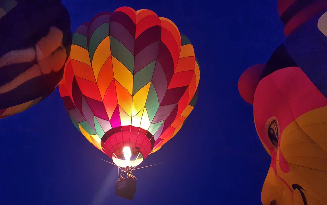 Kristine Almario, a clinical nurse in the Eye Center, submitted this picture from a balloon festival May 27 in Fuquay-Varina.
