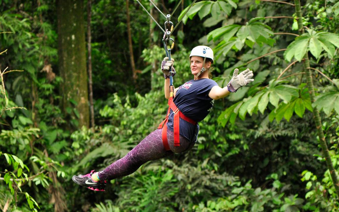 Christi Loucka of Duke’s Biomedical Engineering Department, took advantage of the savings to make her adventure to Costa Rica easier. Photo courtesy of Christi Loucka.