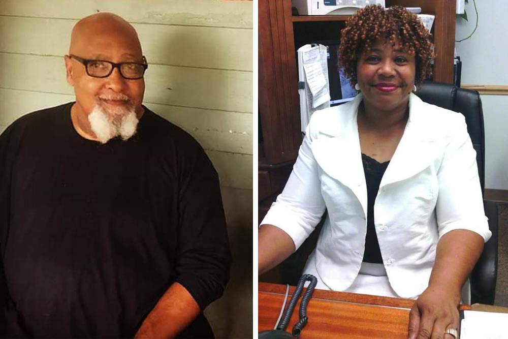 Community Leaders Jones, Belcher Receive Service Award