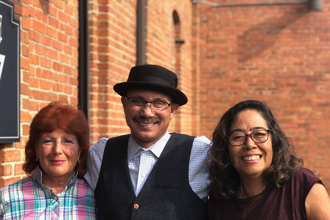 Faculty leading the Mellon Foundation project: Edna Andrews, Lee Baker and Liliana Paredes,