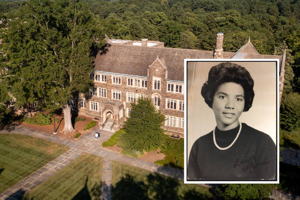 Wilhelmina Reuben-Cooke as a student; the Sociology-Psychology Building on West Campus will be dedicated in her honor on Friday.