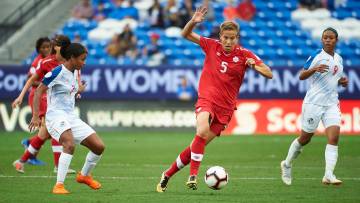 Quinn playing for Canada