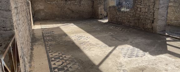 An ancient home excavated by a Duke archaelogical team in Vulci, Italy.