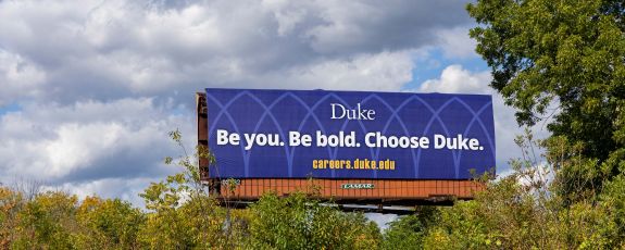 Duke Careers Billboard