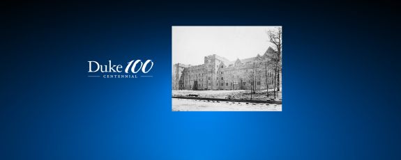 Duke Hospital under construction