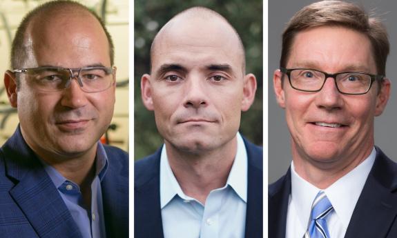 Professor Matthew L. Becker, Ph.D., Professor Charles Gersbach, Ph.D. and Professor Warren M. Grill, Ph.D.