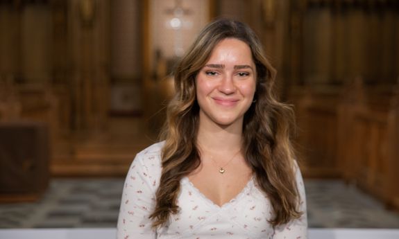 Erin Dickerson will deliver the annual student sermon in Duke Chapel.