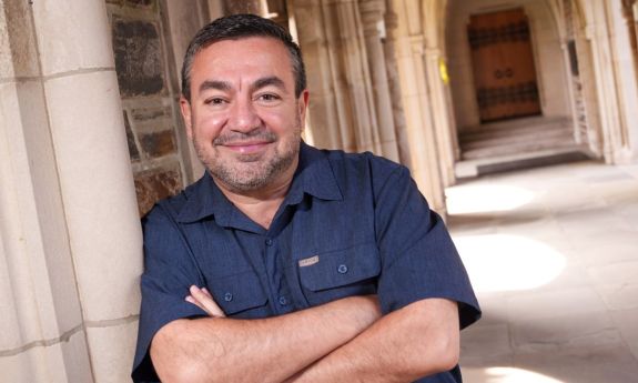 portrait of Abdullah Antepli on West Campus