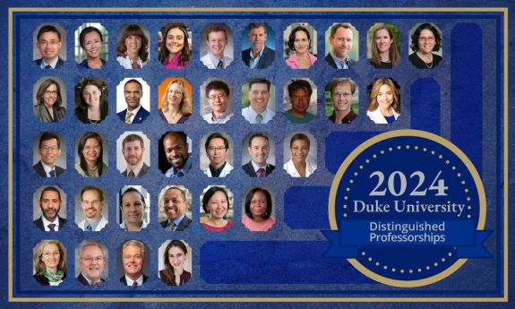 2024 Duke University Distinguished Professors