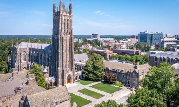 Aerial shot west campus