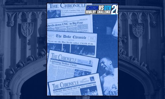 A collage of old student newspapers