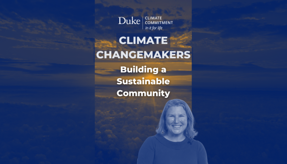 Tavey Capps at forefront of Climate Changemakers: Building a Sustainable Community branded video still