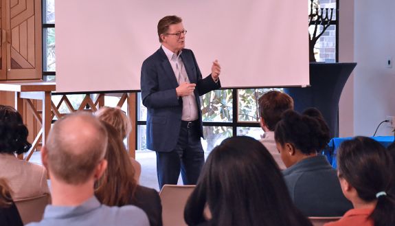President Price speaking
