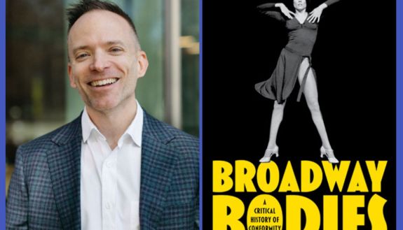 Ryan Donovan and his book cover of Broadway Bodies