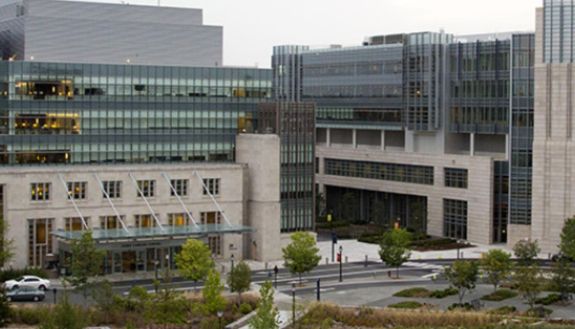 aerial photo of Duke Hospital