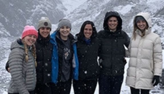 law students at glacier national park in Alaska