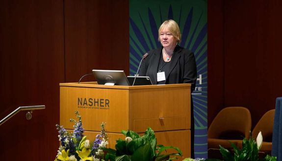 New Zealand Judge Dame Susan Glazebrook receiving the Bolch Institute award