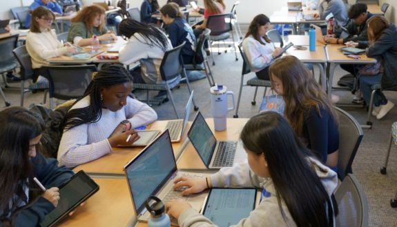 Math professor Rann Bar-On's unusual classroom set-up