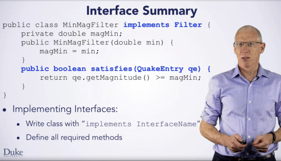 Duke computer scientist Owen Astrachan in an online teaching video