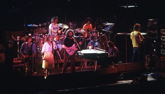 Grateful Dead performing in Cameron in 1978