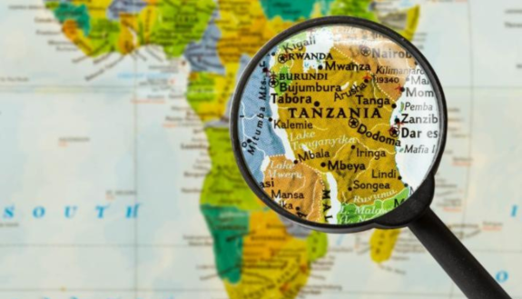 map of Tanzania