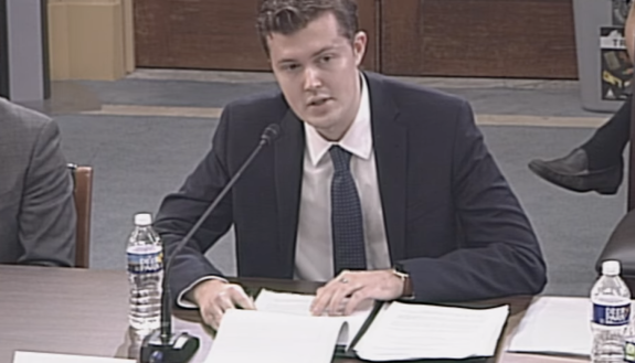 testimony of Justin Sherman before congress