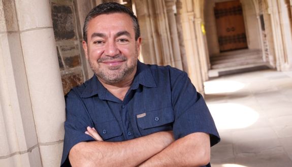 portrait of Abdullah Antepli on West Campus