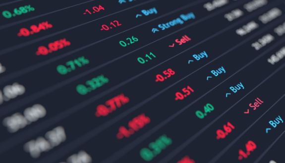 bond market prices on the big board